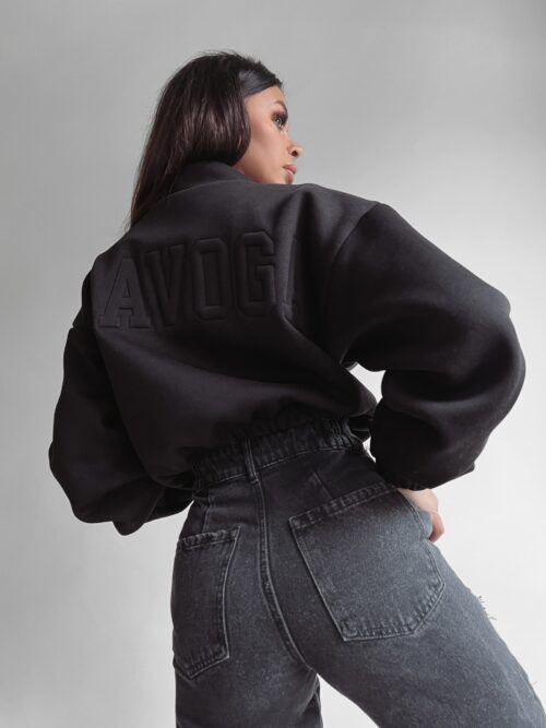 Bluza na suwak Demi Ola Voga czarna