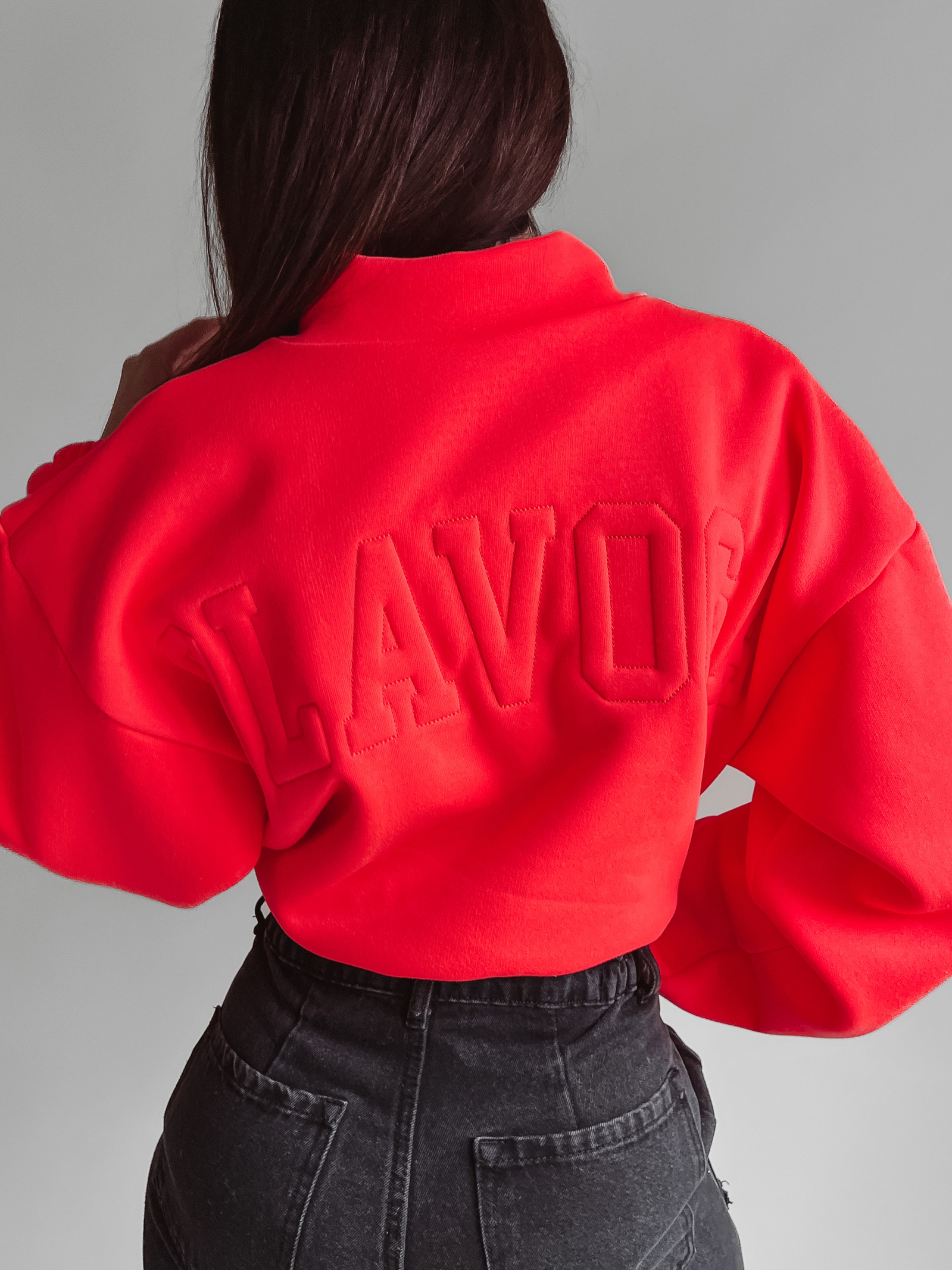 Bluza na suwak Demi Ola Voga neonowy róż Bluza na suwak Demi Ola Voga neonowy róż