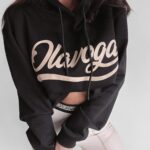 Bluza z kapturem Inga Ola Voga czarna