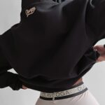 Bluza z kapturem Inga Ola Voga czarna