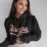 Bluza z kapturem Inga Ola Voga czarna