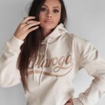 Bluza z kapturem Inga Ola Voga beżowa