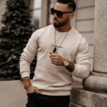 Bluza męska Liam Ola Voga beżowa