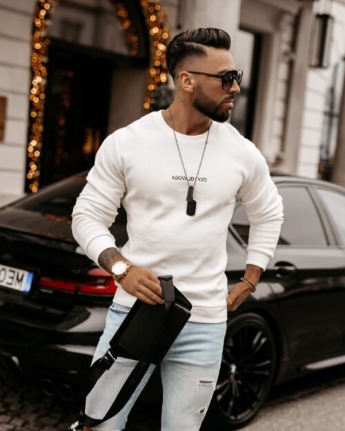 Bluza męska Liam Ola Voga ecru