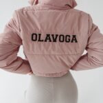 Kurtka przejściowa Vivien Ola Voga pudrowy róż