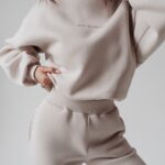 Komplet bawełniany Caren Ola Voga beżowy