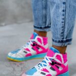 Buty sportowe Rock Colorido neon fuksja