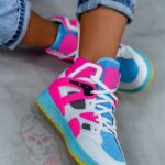 Buty sportowe Rock Colorido neon fuksja