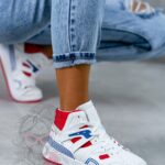 Buty sportowe Rock Colorido biało-czerwone