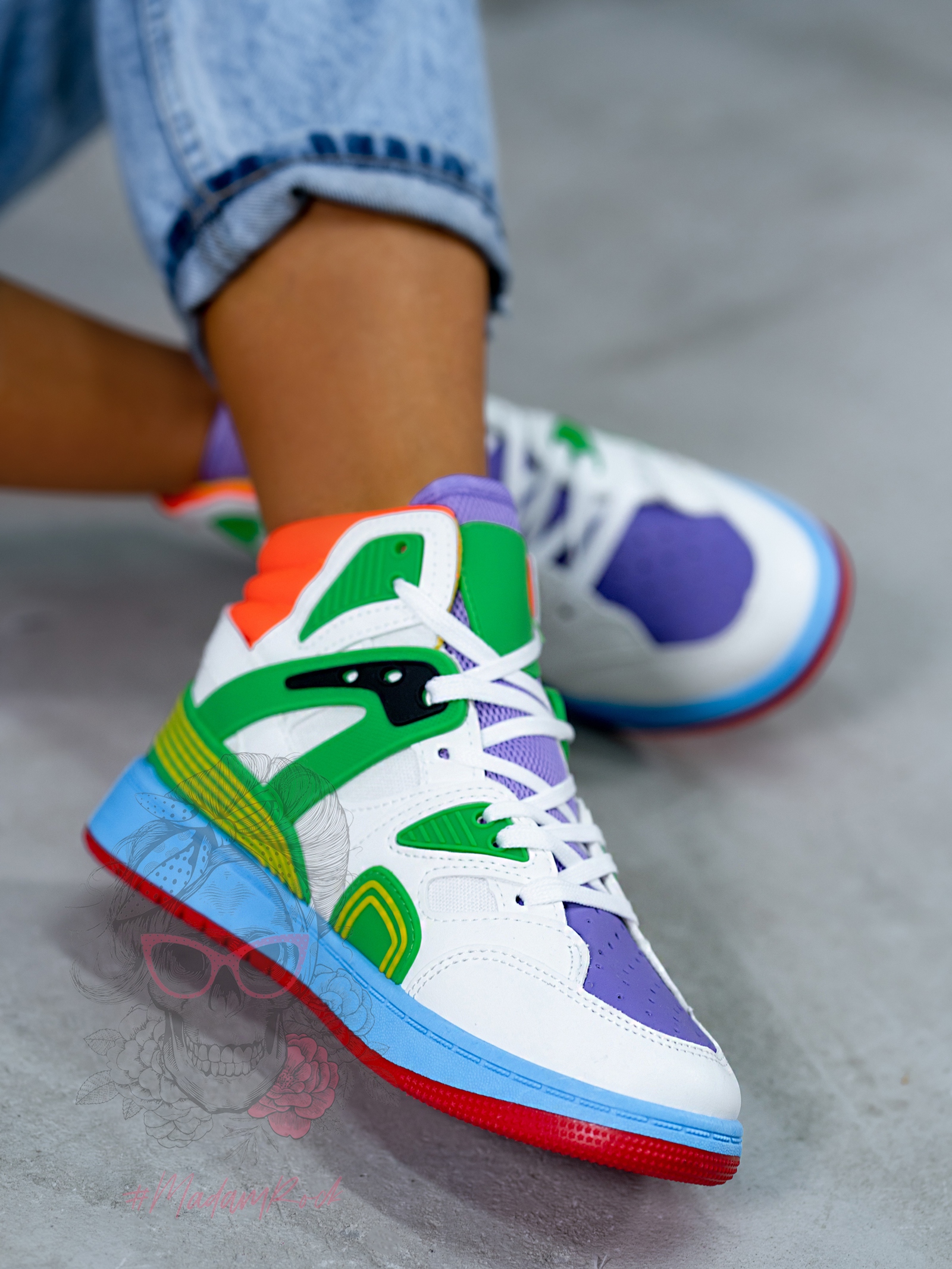 Buty sportowe Rock Colorido zielone