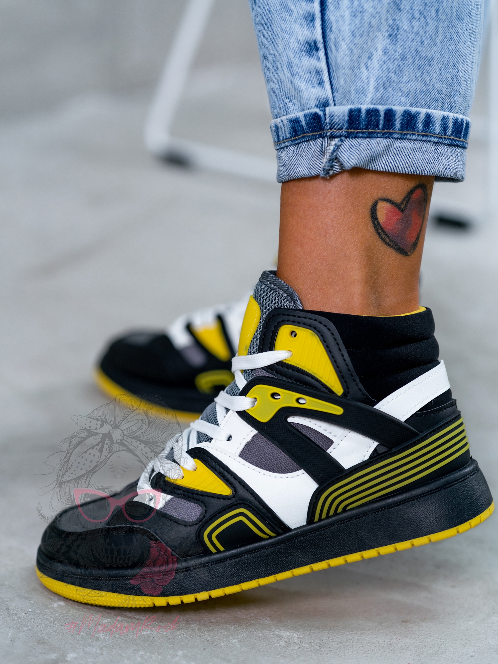 Buty sportowe Rock Colorido czarne