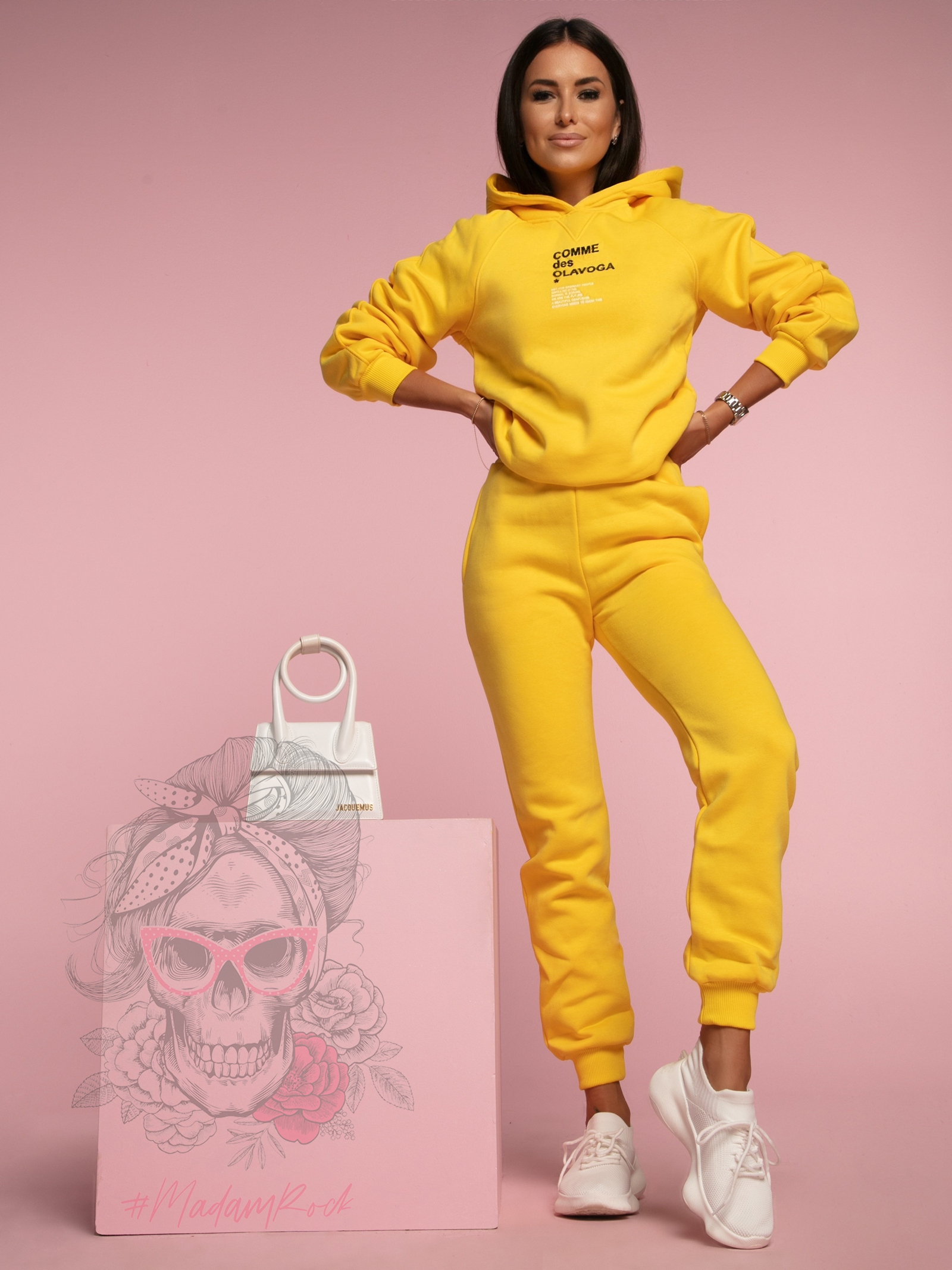 Komplet Ola Voga Street Look Woman żółty