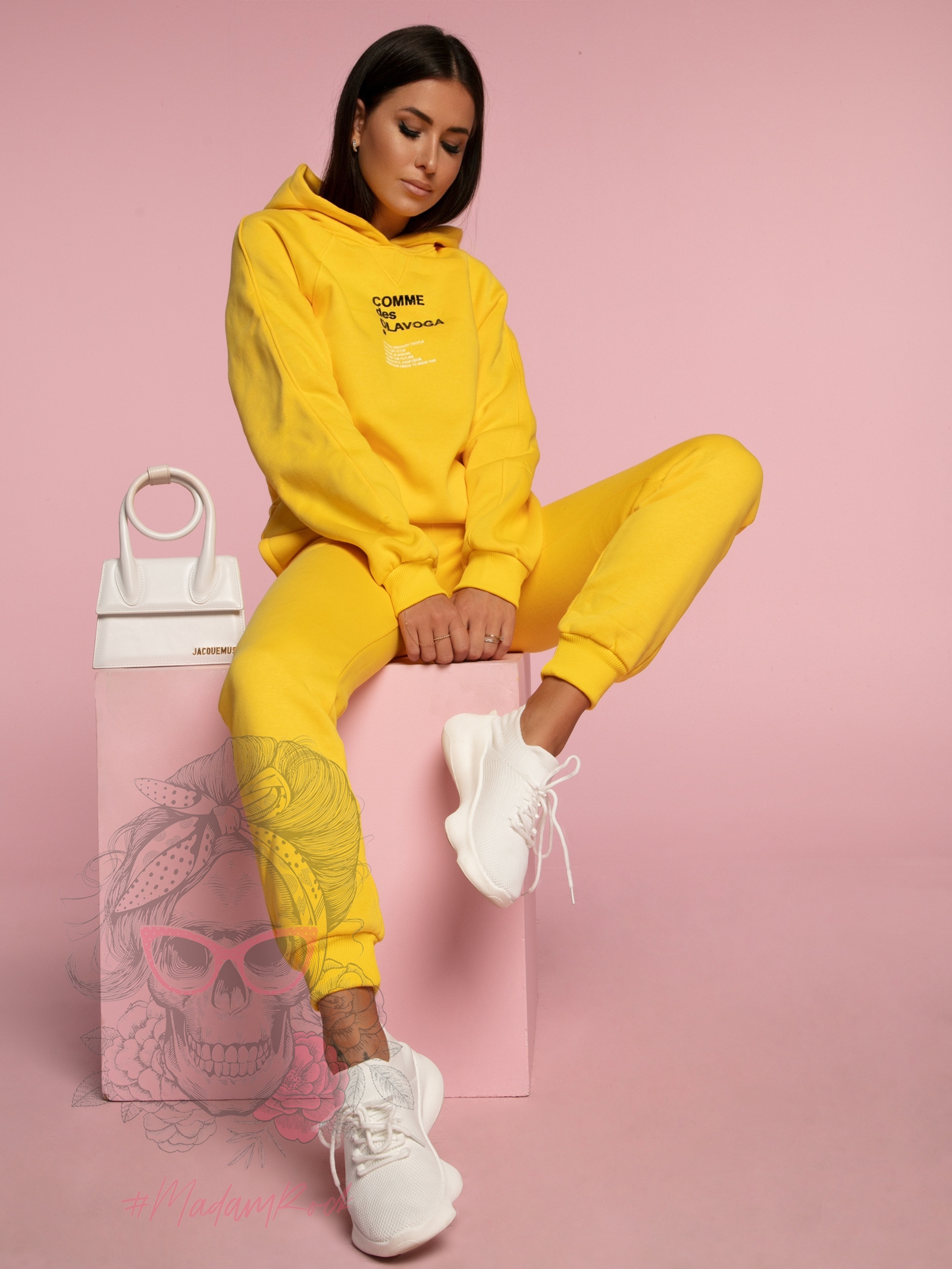 Komplet Ola Voga Street Look Woman żółty