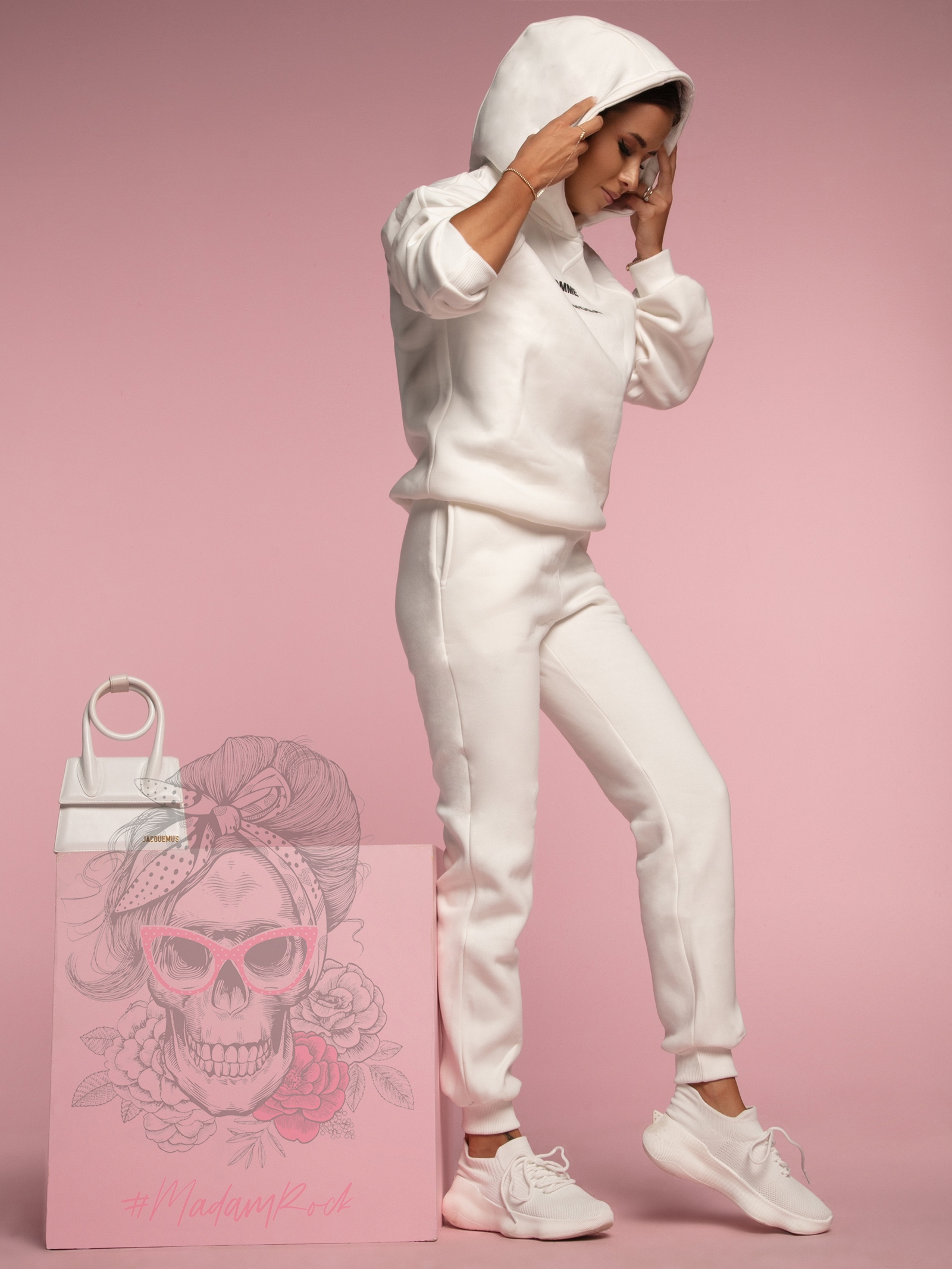 Komplet Ola Voga Street Look Woman Ola Voga ecru