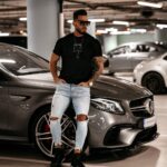 T-shirt męski Marc Ola Voga czarny