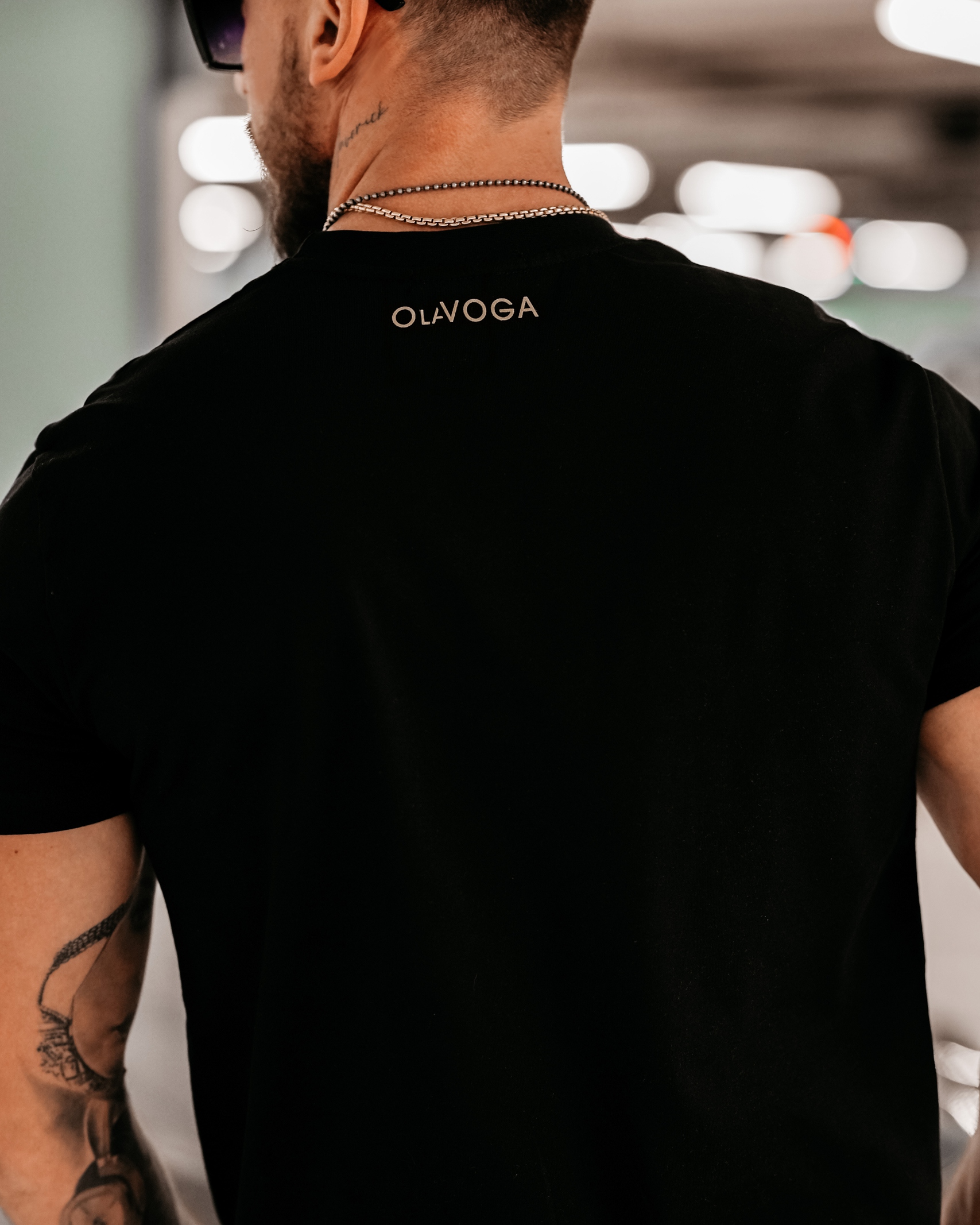 T-shirt męski Marc Ola Voga czarny