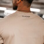 T-shirt męski Marc Ola Voga beżowy