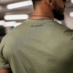 T-shirt męski Marc Ola Voga khaki