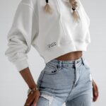 Bluza z kapturem Lyra Ola Voga ecru