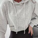 Bluza z kapturem Lyra Ola Voga szara