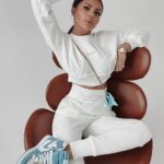 Bluza ze ściągaczem Helen Ola Voga ecru