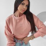 Bluza ze ściągaczem Helen Ola Voga różowa