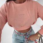 Bluza ze ściągaczem Helen Ola Voga różowa