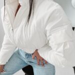 Kurtka sportowa Astrid Ola Voga ecru