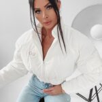 Kurtka sportowa Astrid Ola Voga ecru