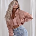 Kurtka sportowa Astrid Ola Voga różowa