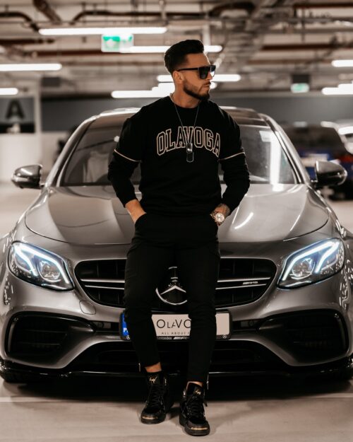 Bluza męska bawełniana Philip Ola Voga czarna