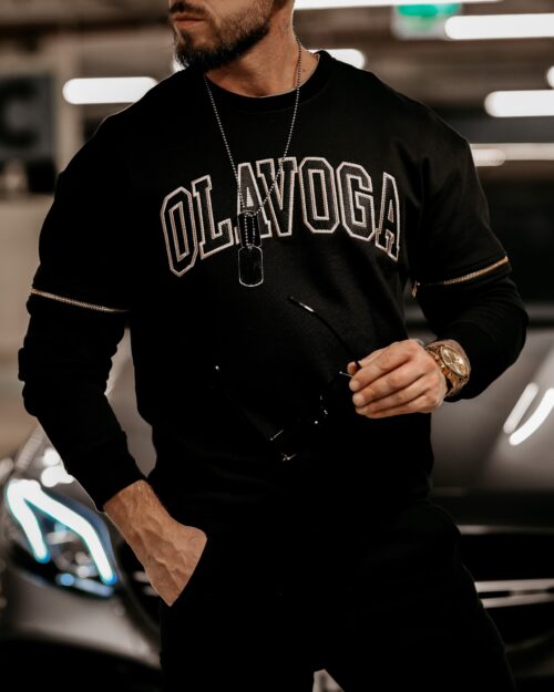 Bluza męska bawełniana Philip Ola Voga czarna