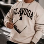 Bluza męska bawełniana Philip Ola Voga beżowa