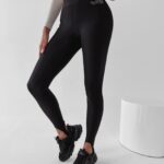 Legginsy połyskujące Harper Ola Voga czarne