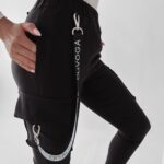 Spodnie bojówki Tris Ola Voga czarne