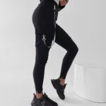 Spodnie bojówki Tris Ola Voga czarne