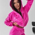 Komplet bawełniany Janet Ola Voga różowy