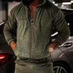 Komplet męski Olivier Ola Voga khaki