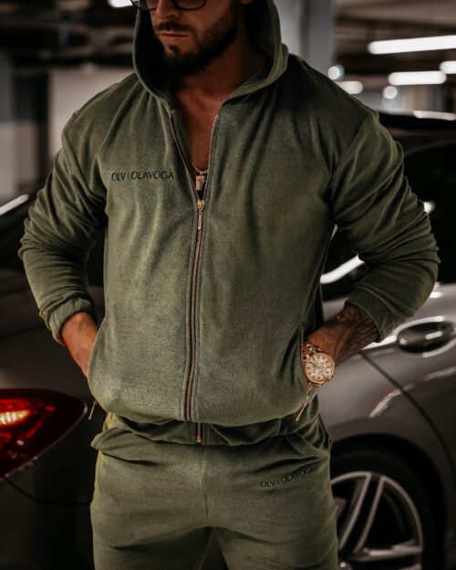 Komplet męski Olivier Ola Voga khaki