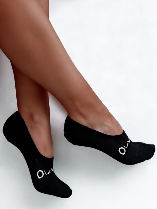 Skarpetki stopki damskie Woman Socks Ola Voga czarne