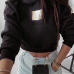 Bluza z kapturem Goldie Ola Voga czarna