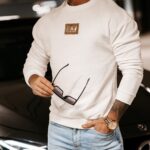 Bluza męska bawełniana Anton Ola Voga ecru