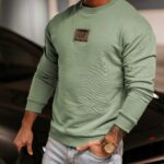 Bluza męska bawełniana Anton Ola Voga khaki