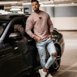 Bluza męska bawełniana Anton Ola Voga brudny róż