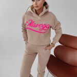 Komplet bawełniany Sandy Ola Voga beżowy