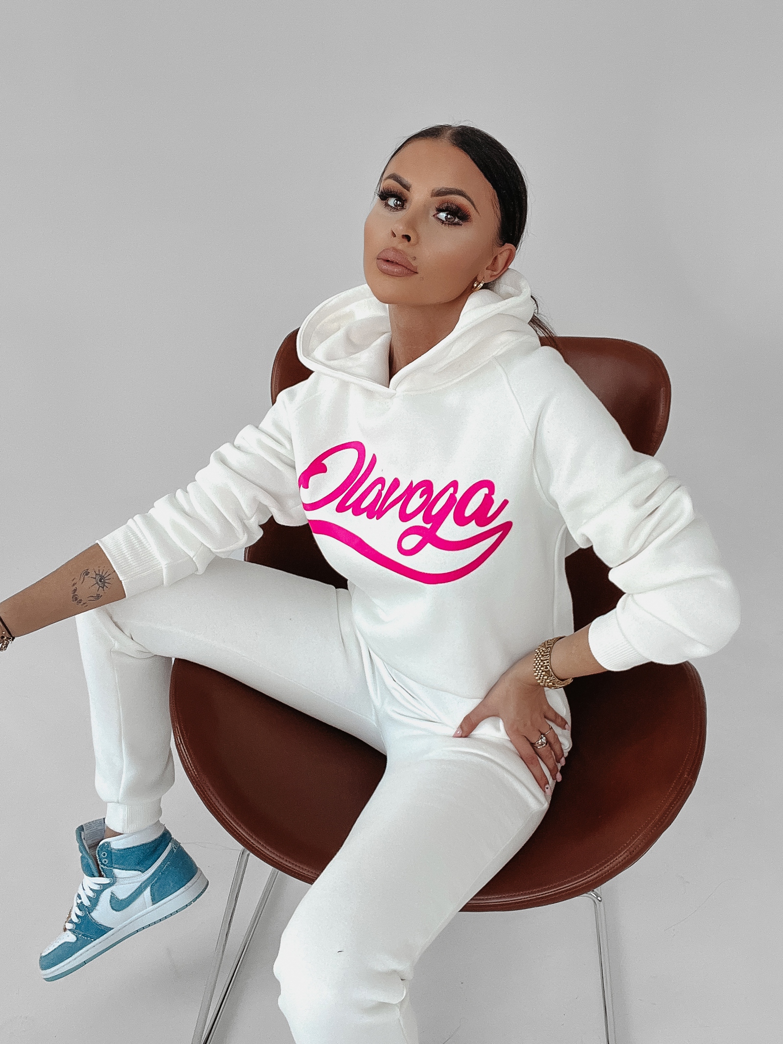 Komplet bawełniany Sandy Ola Voga ecru