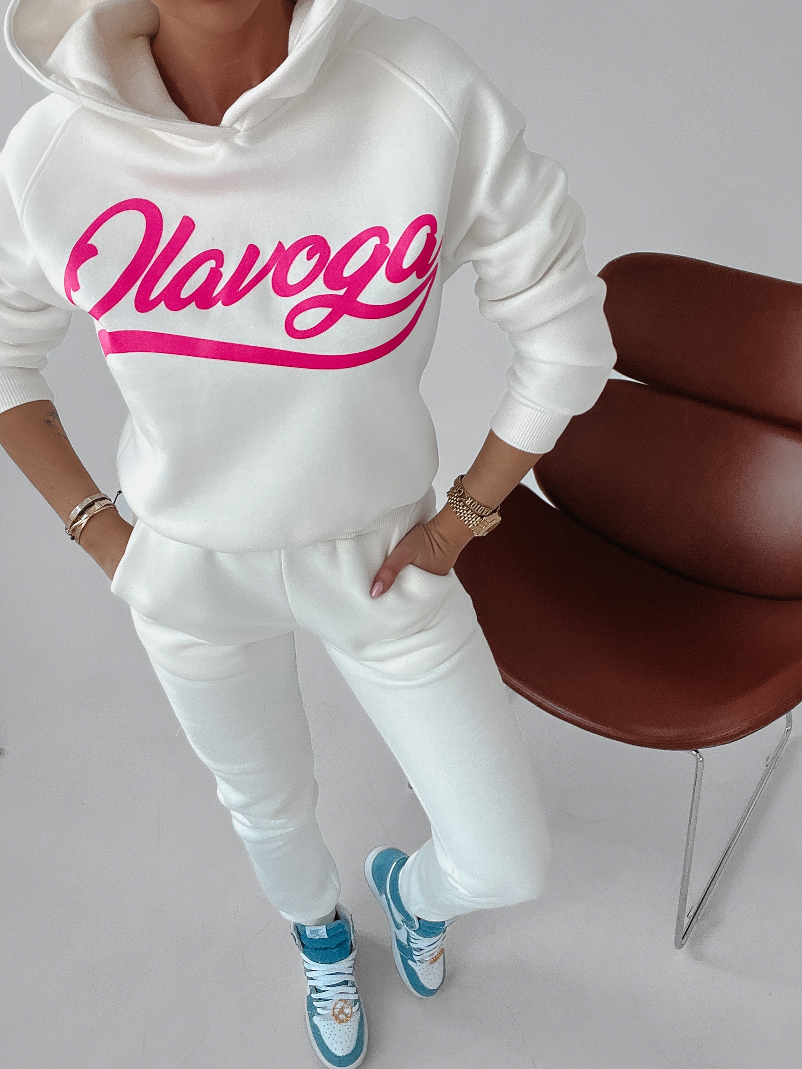 Komplet bawełniany Sandy Ola Voga ecru