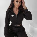 Komplet dresowy Hallie Ola Voga czarny