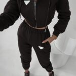 Komplet dresowy Hallie Ola Voga czarny