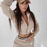 Komplet dresowy Hallie Ola Voga beżowy